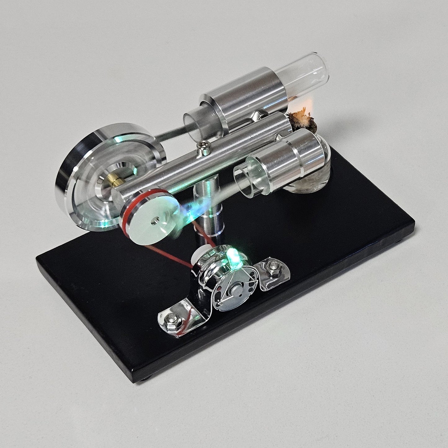 Hot Air Stirling Engine Model LL-003-BL-BULB Generator Motor