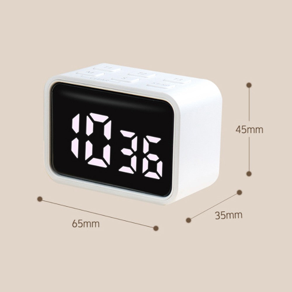 Magnetic Digital Kitchen Timer with Customizable Count Up/Down Function