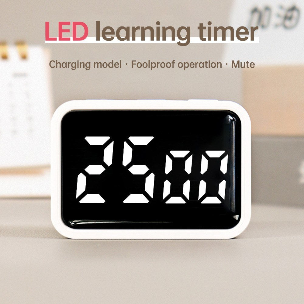 Magnetic Digital Kitchen Timer with Customizable Count Up/Down Function