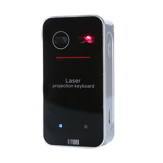 KB560S Portable Mini Laser Keyboard with Built-in Mouse Function and QWERTY Layout