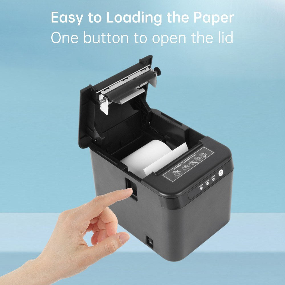 80mm Thermal Receipt Printer, ZY-Q821 ESC/POS Compatible