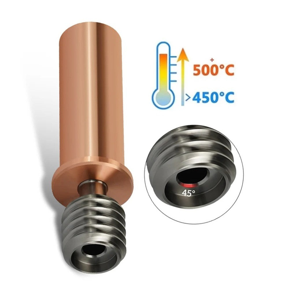 Kobra 3 3D Printer Hotend Extruder Kit 24V 50W with 0.4mm Brass Nozzle - No Heat Sink