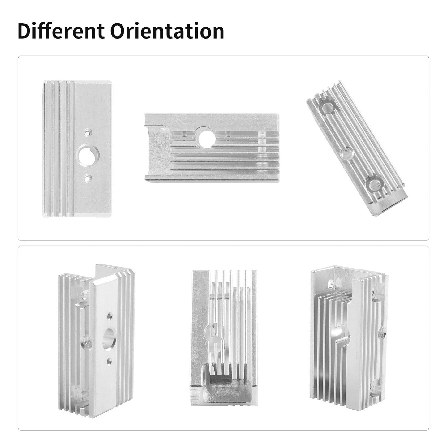 Aluminum Cooling Block for Creality Sprite Extruder & Ender S1/S1 PRO, Vermoon V1/V1 PRO – Easy Installation