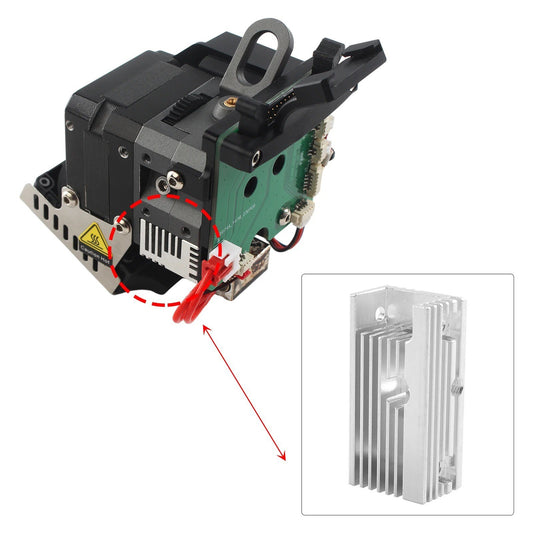 Aluminum Cooling Block for Creality Sprite Extruder & Ender S1/S1 PRO, Vermoon V1/V1 PRO – Easy Installation