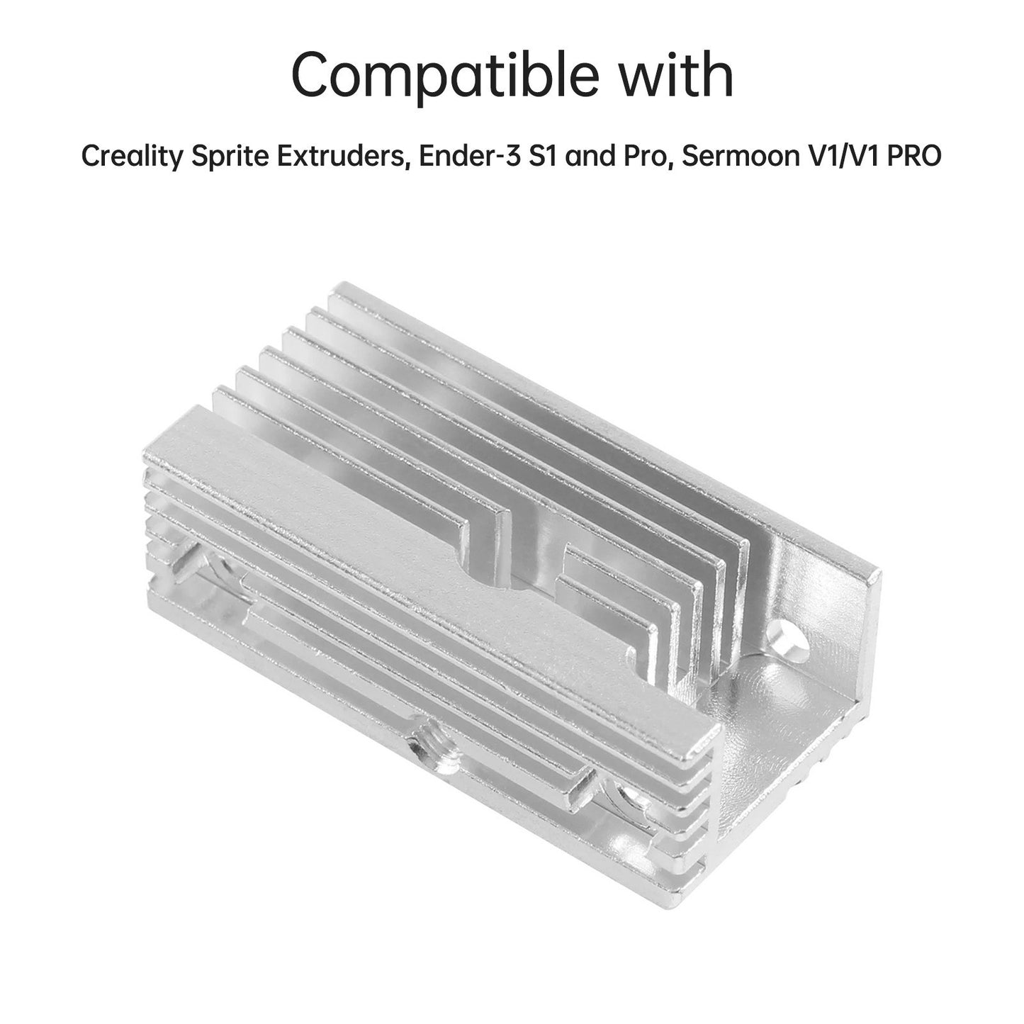 Aluminum Cooling Block for Creality Sprite Extruder & Ender S1/S1 PRO, Vermoon V1/V1 PRO – Easy Installation