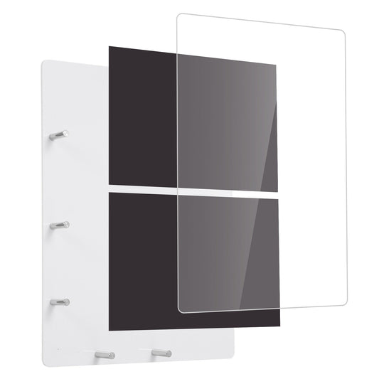 A5 Acrylic Stamping Platform 7.87x5.9in for DIY Scrapbooking, Journaling, and Card Making