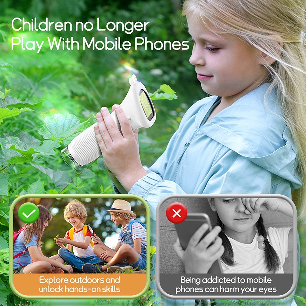 Kids Portable 1000X Digital 1080P Mini Microscope