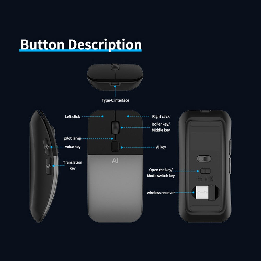 M1 Wireless Voice Translation Mouse