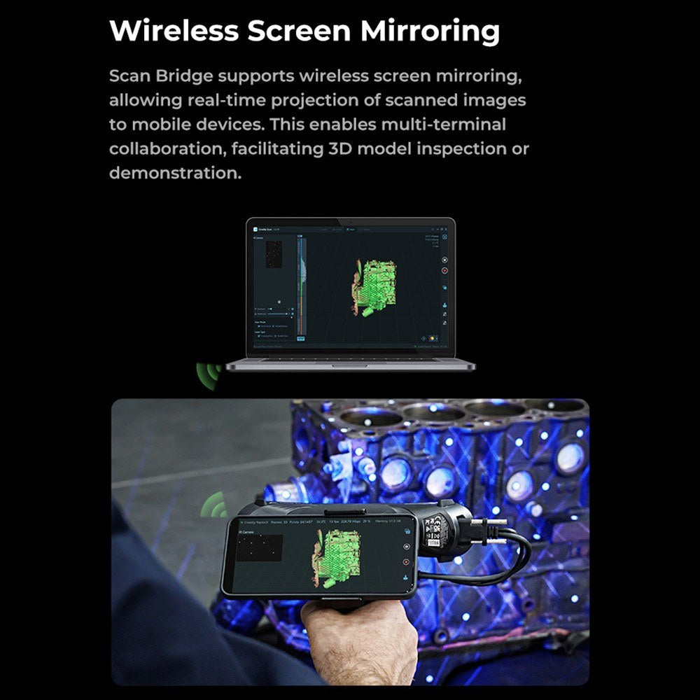 Creality ScanBridge Wireless Controller for RaptorX/CR-Scan Raptor 3D Scanner