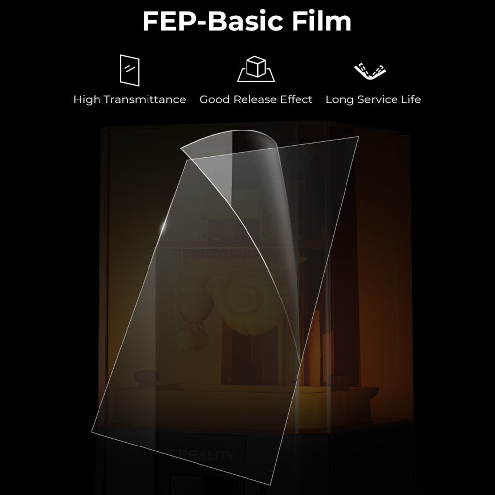 Creality 5-Pack FEP-Basic Release Films, 260x200x0.15mm