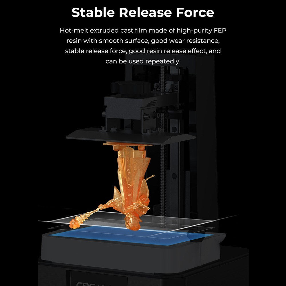 5-Pack Creality FEP Release Films, 260x200mm, 0.15mm Thickness