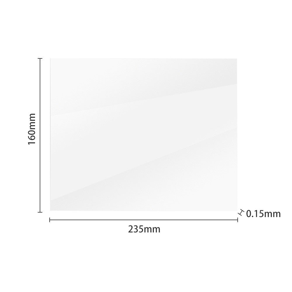 Creality 5-Pack NFEP-Basic 160x235mm Release Films, 0.15mm Thickness