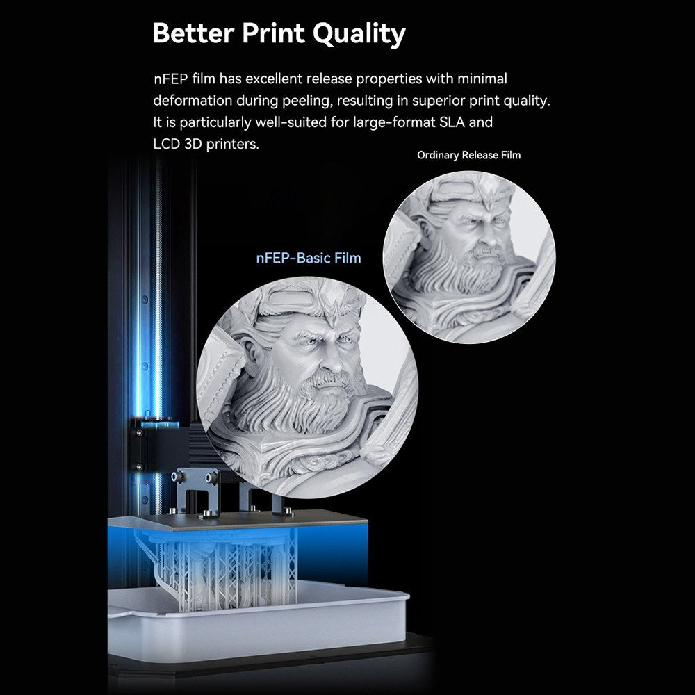 Creality 5-Pack NFEP-Basic 160x235mm Release Films, 0.15mm Thickness