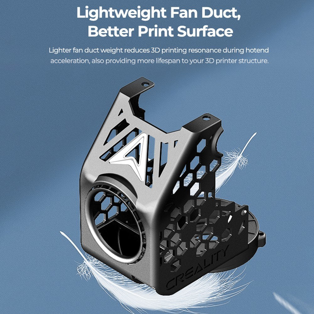 Creality x BEN2C NAUTILUS 360° Fan Duct for Enhanced Cooling, Print Quality & Durability – K1C/K1 SE 3D Printer Upgrade