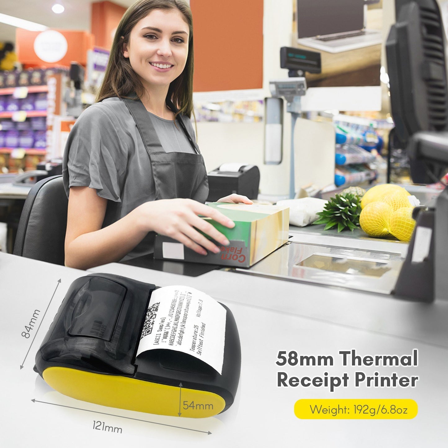 Bisofice Compact Mini Thermal Printer
