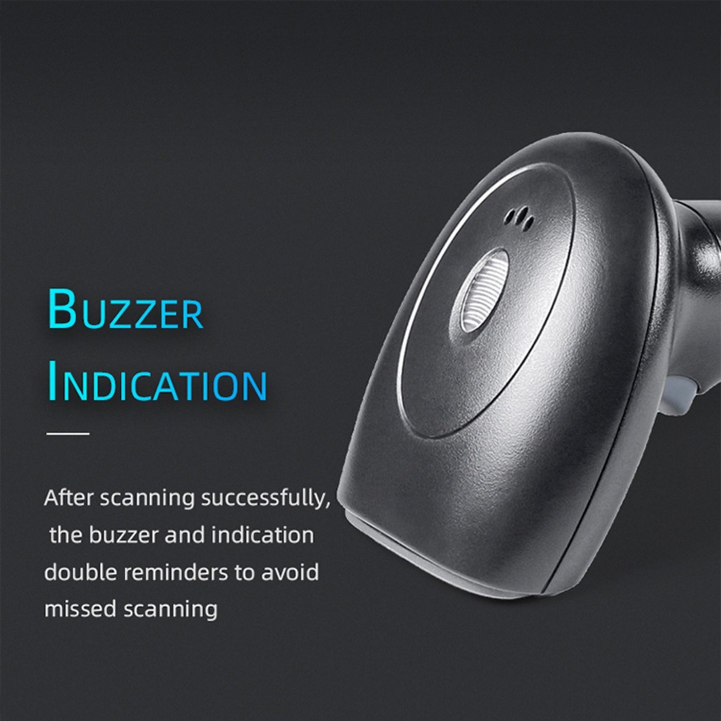Bisofice USB Handheld 1D Barcode Scanner