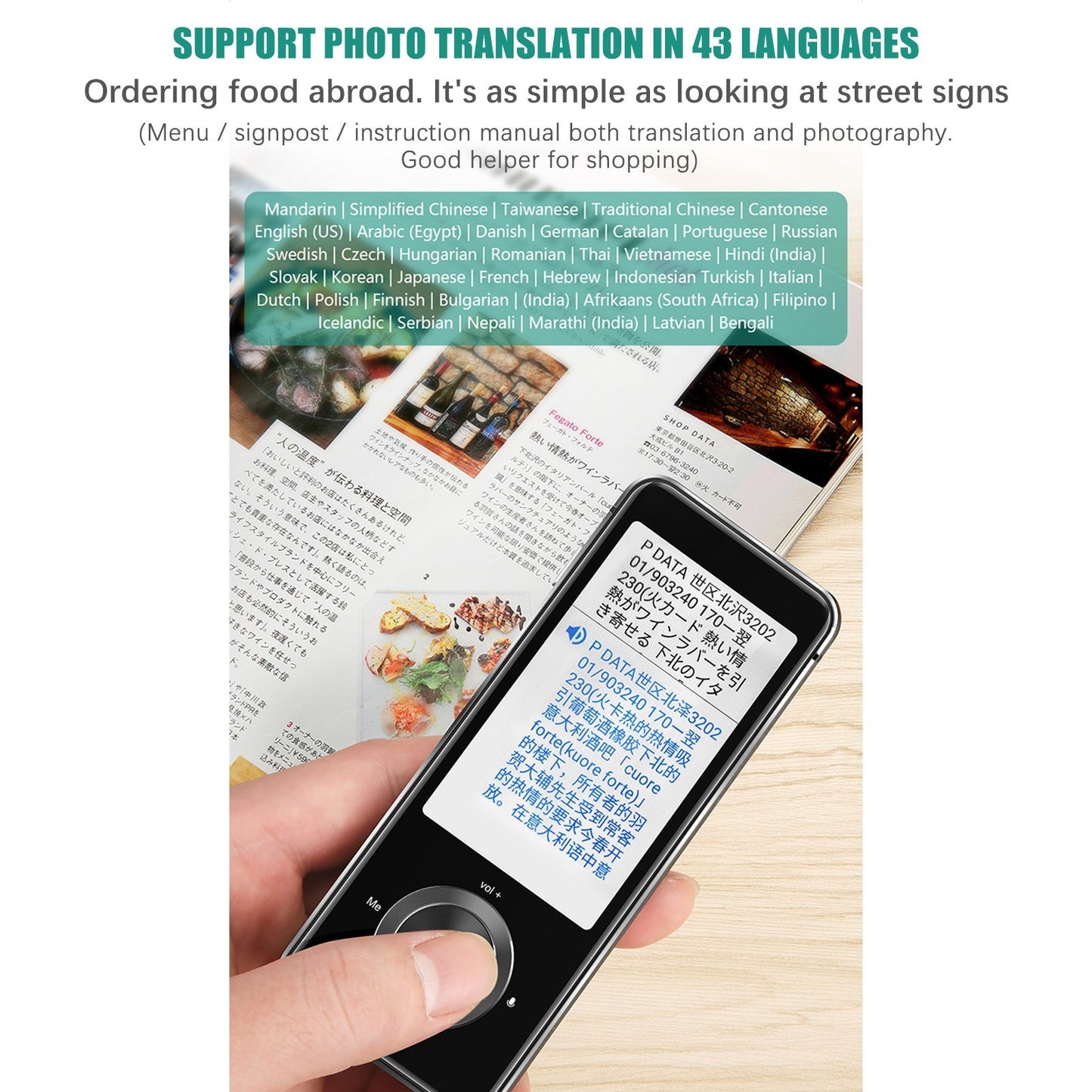 Real-Time Two-Way Voice Translator - 137 Languages by BISOFICE