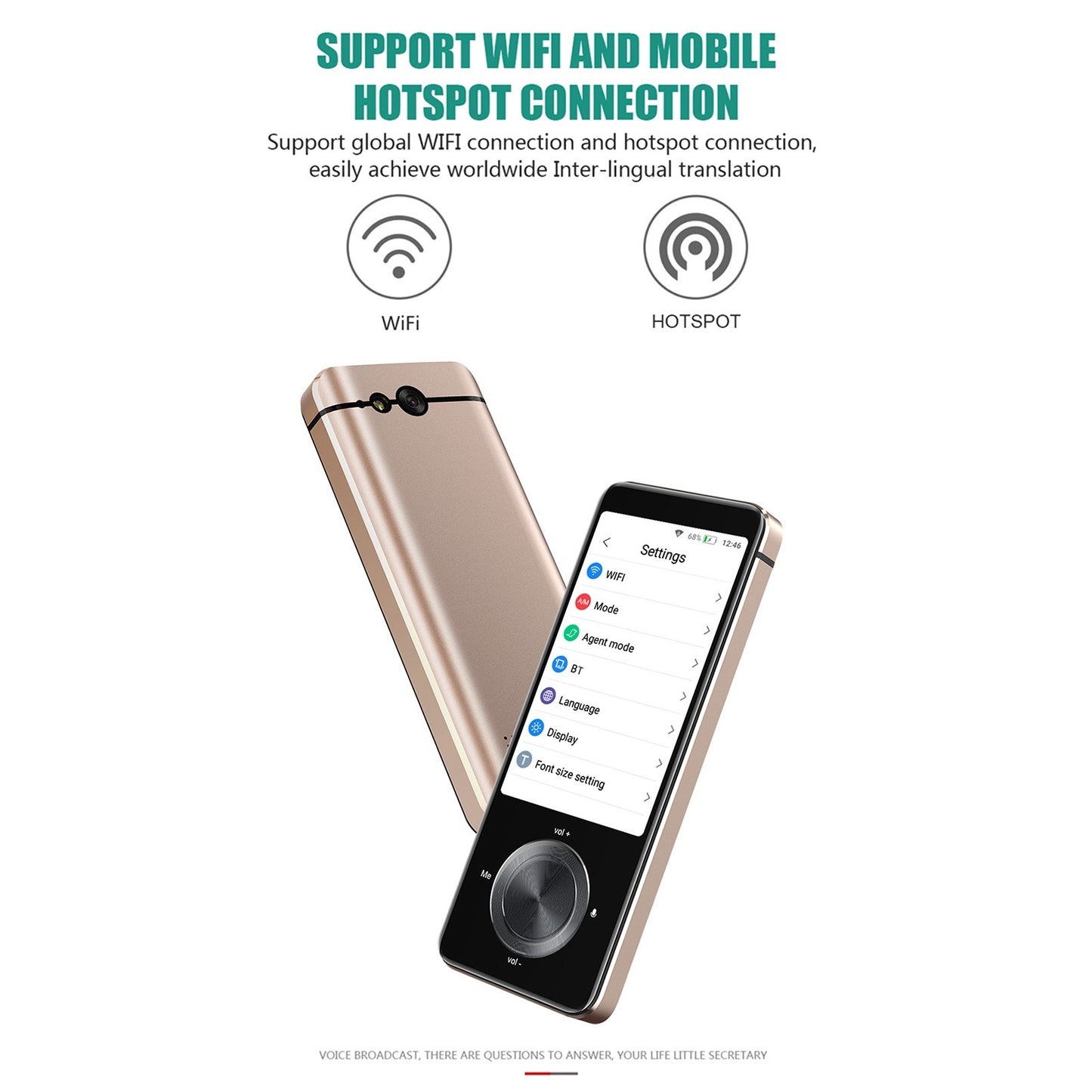 Real-Time Two-Way Voice Translator - 137 Languages by BISOFICE