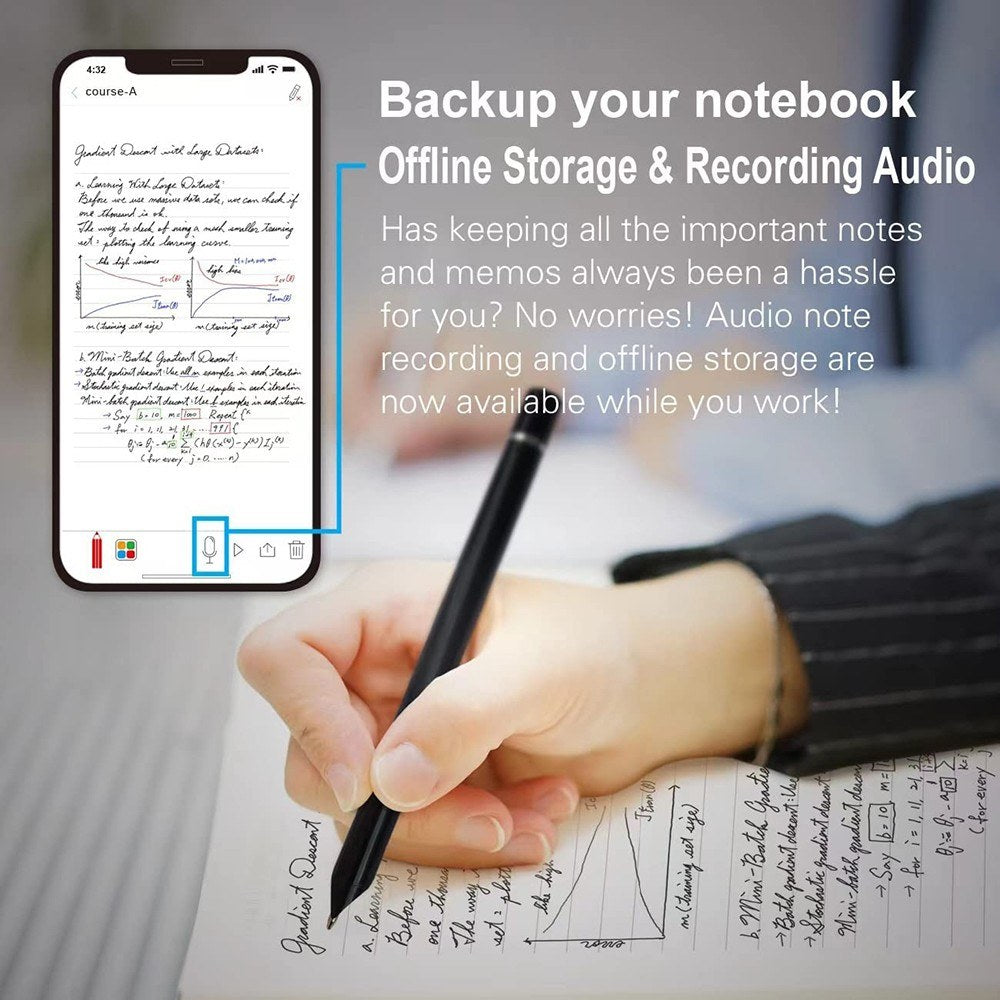 Wireless Digital Smart Pen & Notebook Writing Set – Bisofice Bluetooth Connection