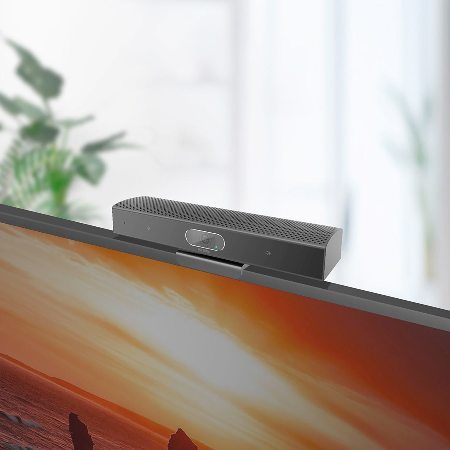 SEEUP 3R 2K Webcam with Built-in Microphone and Speaker by Bisofice