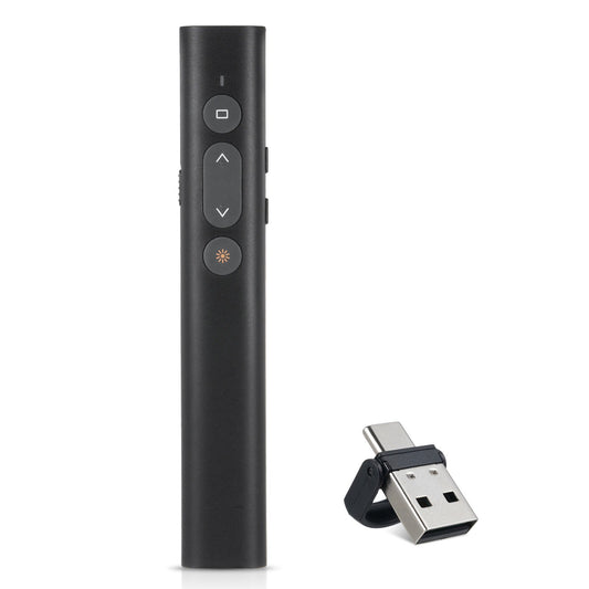 Bisofice Dual Head USB/Type-C Laser Presentation Pointer for PPT