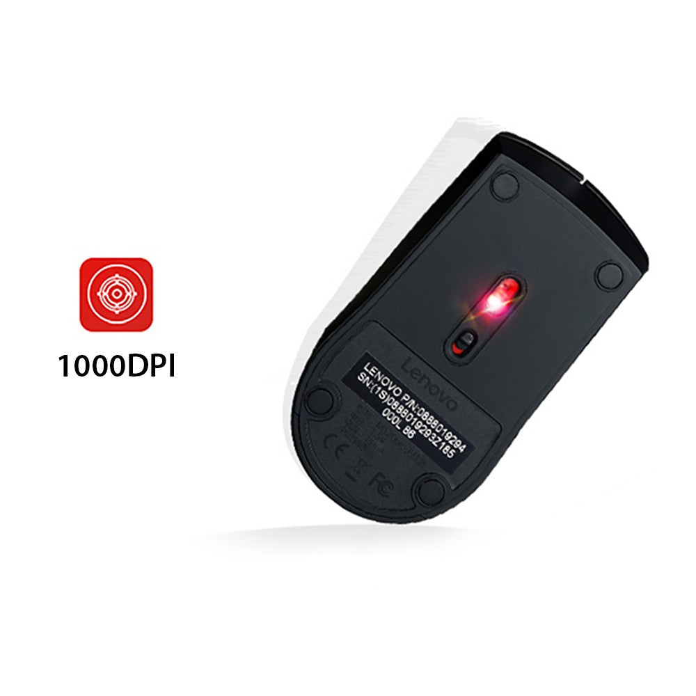 Lenovo M120 Pro 2.4GHz Wireless Laptop Mouse with USB Receiver