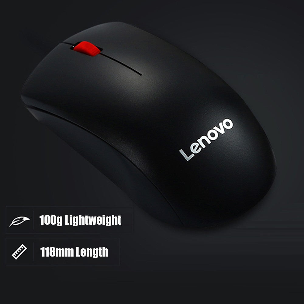 Lenovo M120 Pro 2.4GHz Wireless Laptop Mouse with USB Receiver