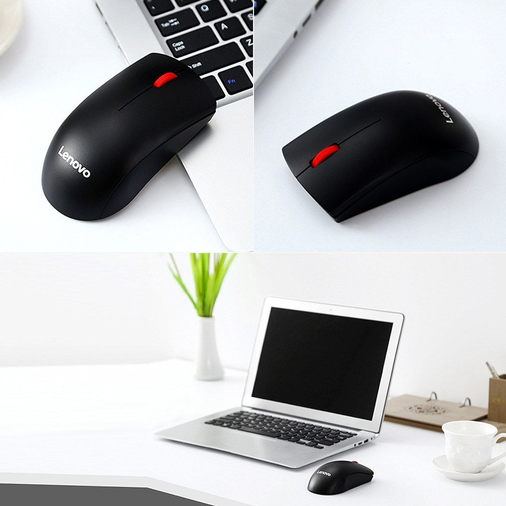 Lenovo M120 Pro 2.4GHz Wireless Laptop Mouse with USB Receiver