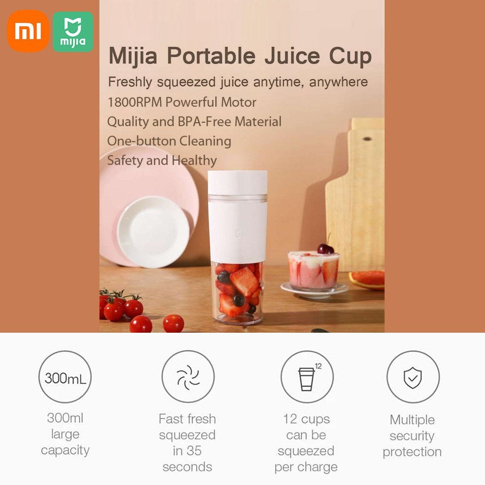 Xiaomi MIJIA Portable Personal Size Blender MJZZB01PL