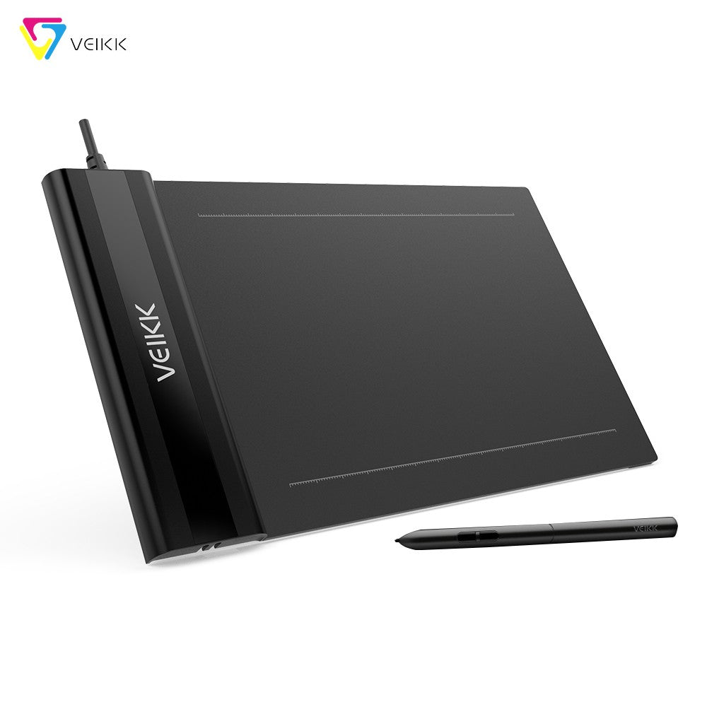 VEIKK S640 Battery-Free Pen Graphics Tablet