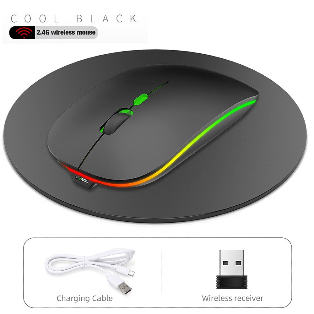 Ultra-thin M40 Silent Wireless Mouse 2.4G Rechargeable