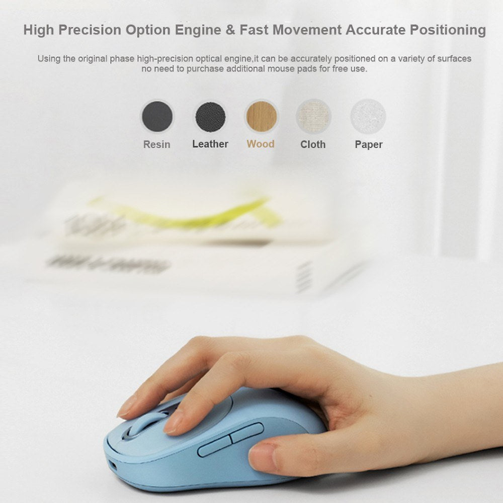 Lenovo Xiaoxin PLUS Bluetooth Mouse - Universal Rechargeable for Office & Gaming