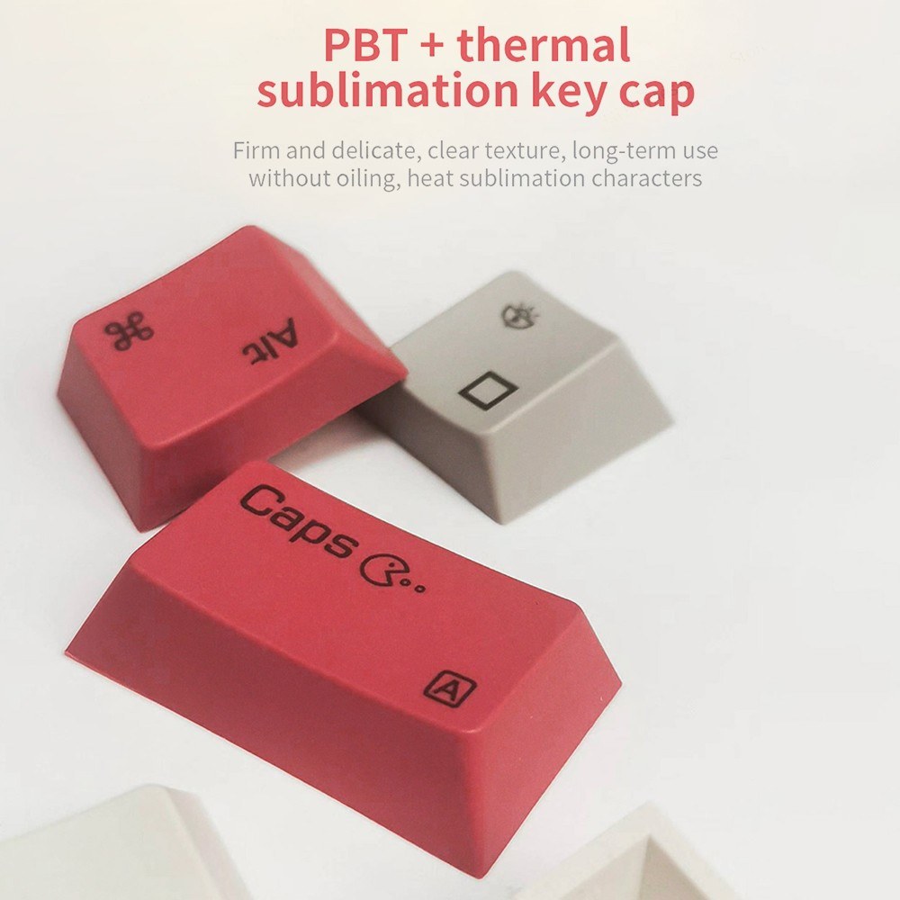 MIIIW ART Z830: Multi-Mode 83-Key Mechanical Keyboard with G Yellow PRO Switch, Double-Layer Silencing, Full-Key Hot Swap, BT 3.0/BLE 5.0