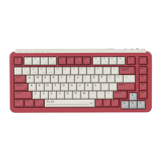 MIIIW ART Z830: Multi-Mode 83-Key Mechanical Keyboard with G Yellow PRO Switch, Double-Layer Silencing, Full-Key Hot Swap, BT 3.0/BLE 5.0