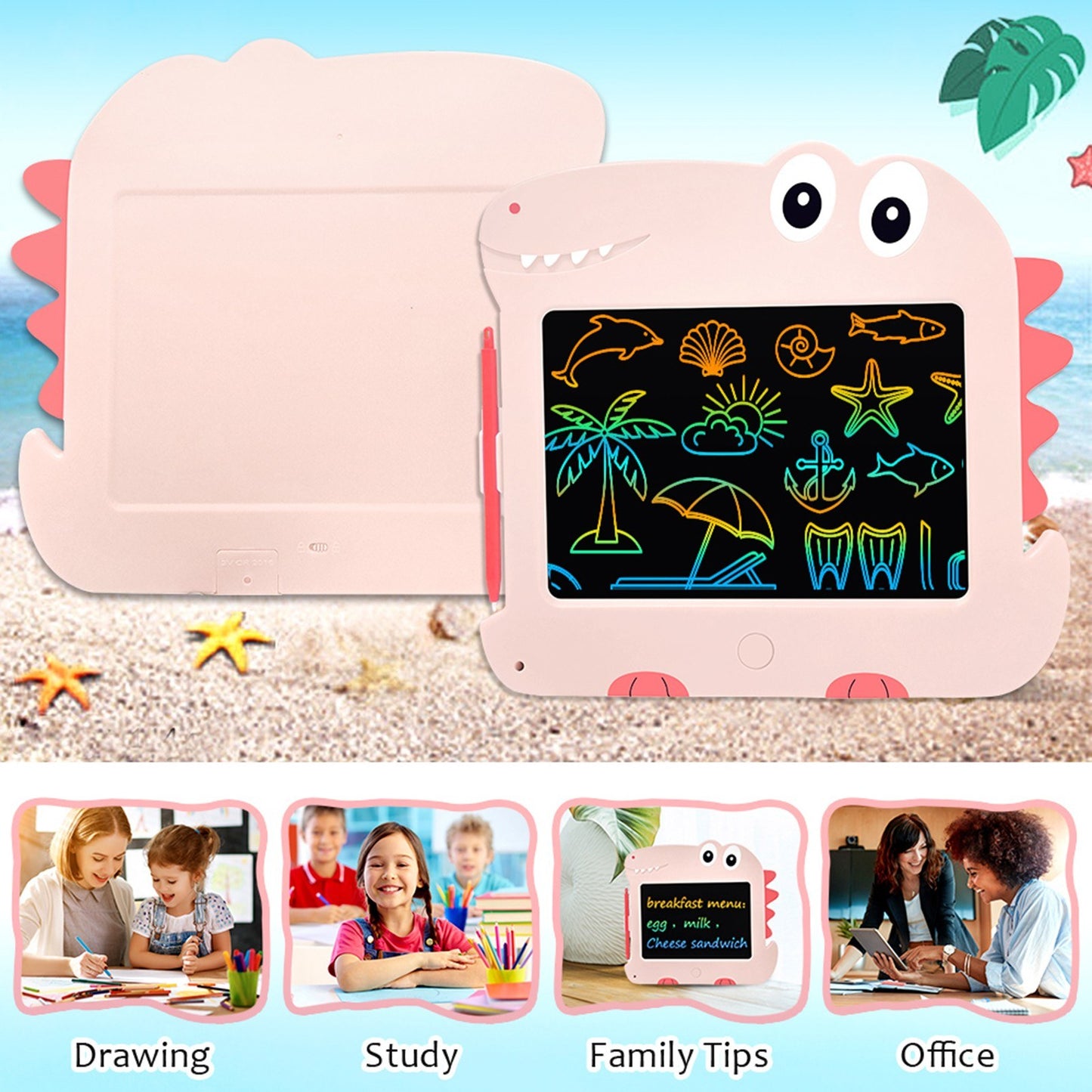 8.5 Inch LCD Writing Tablet for Toddlers - Doodle Board & Drawing Pad