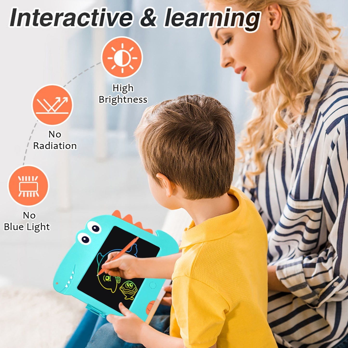 8.5 Inch LCD Writing Tablet for Toddlers - Doodle Board & Drawing Pad