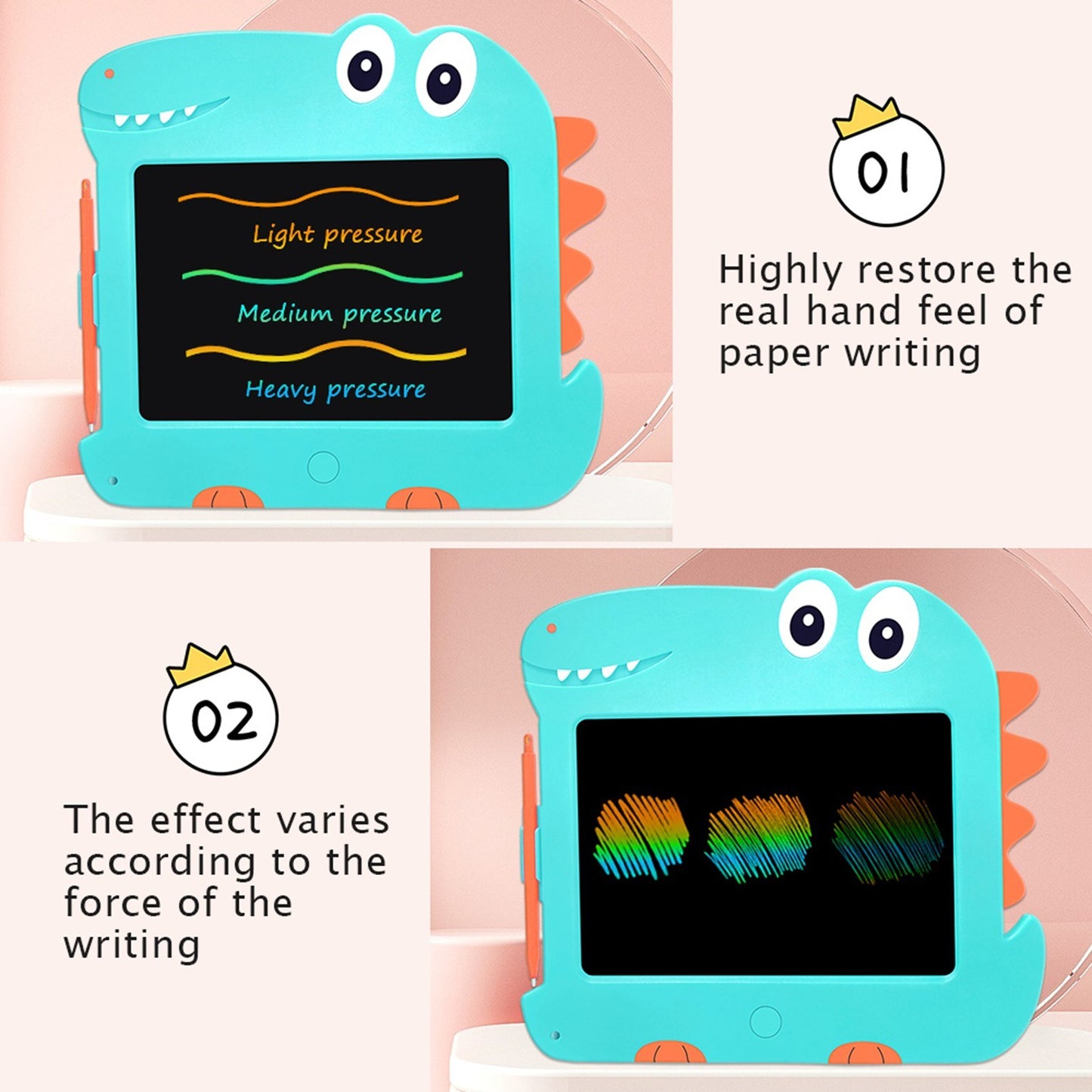 8.5 Inch LCD Writing Tablet for Toddlers - Doodle Board & Drawing Pad