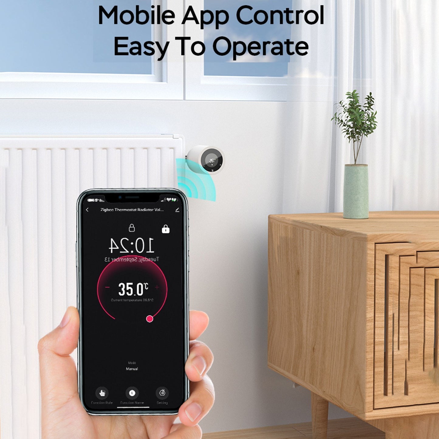 Smart Thermostatic Radiator Thermostat Valve