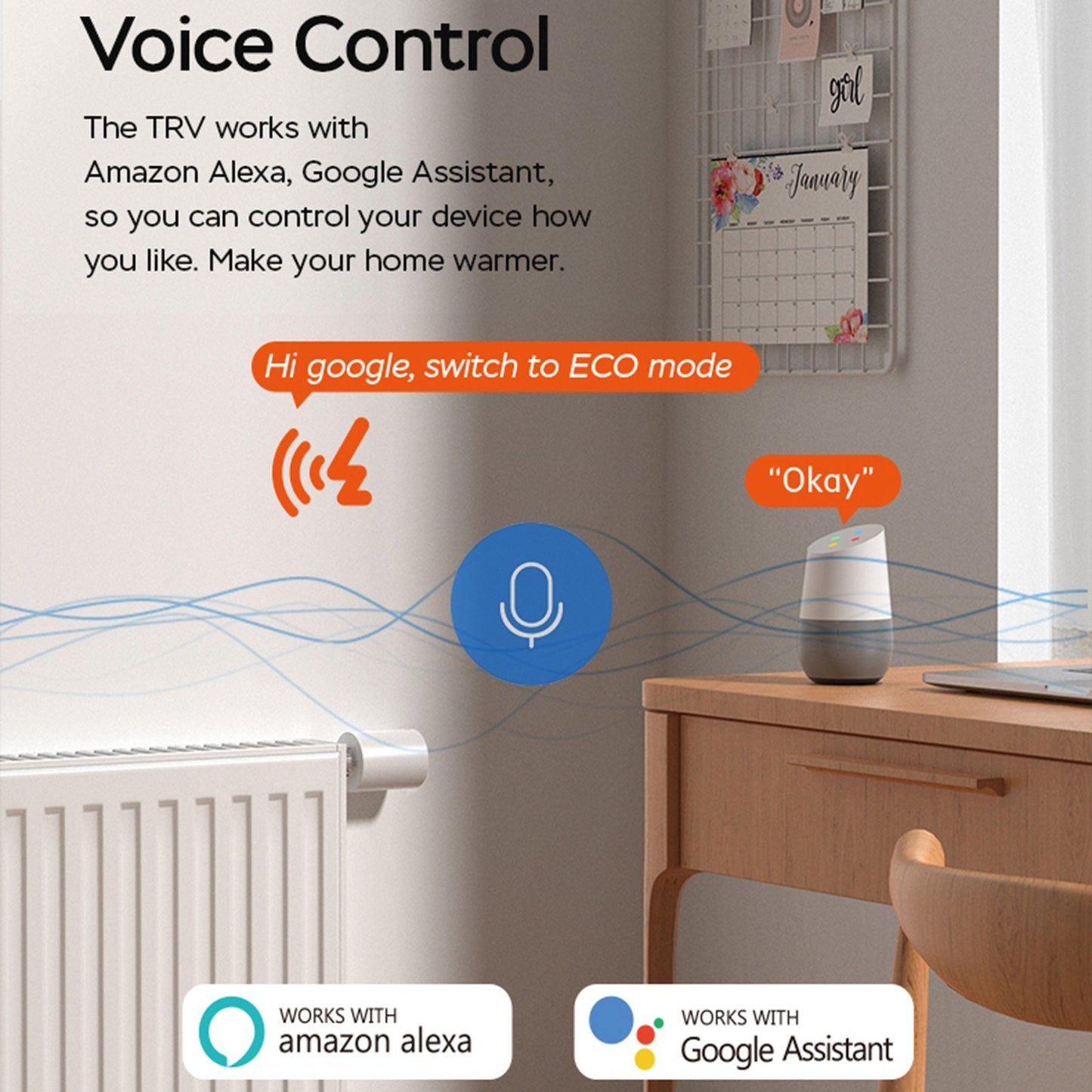 Smart Thermostatic Radiator Thermostat Valve