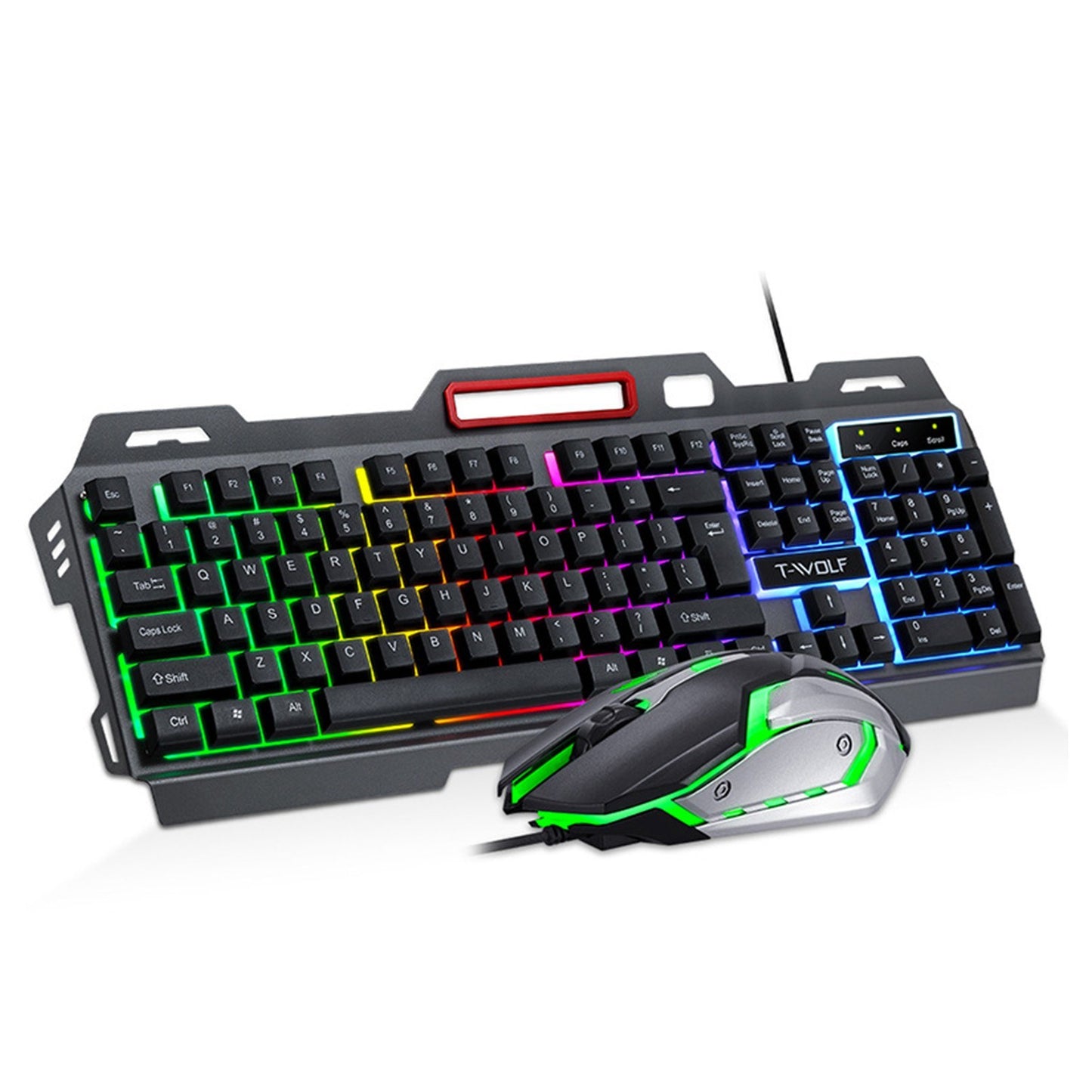 T-WOLF TF-600 Thunder Wolf Keyboard & Mouse Combo Set 2-in-1
