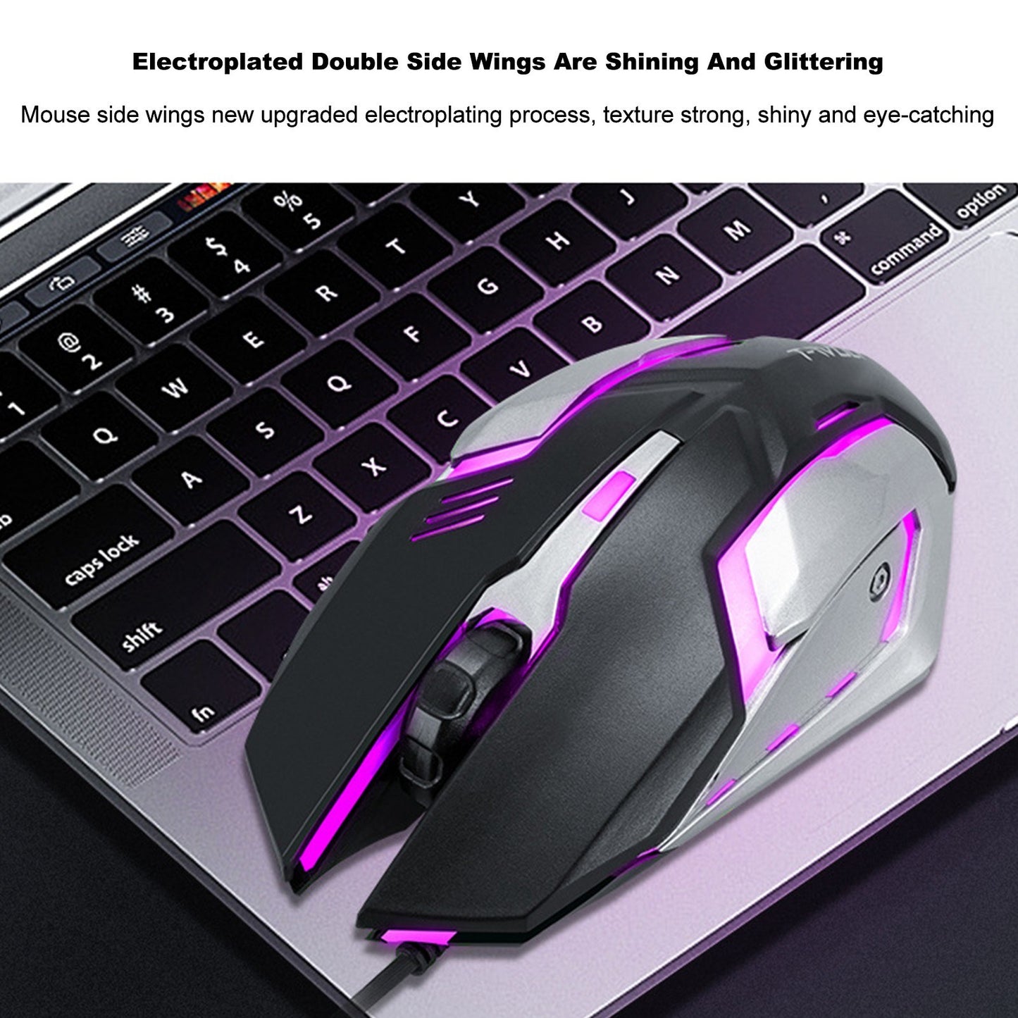 T-WOLF TF-600 Thunder Wolf Keyboard & Mouse Combo Set 2-in-1