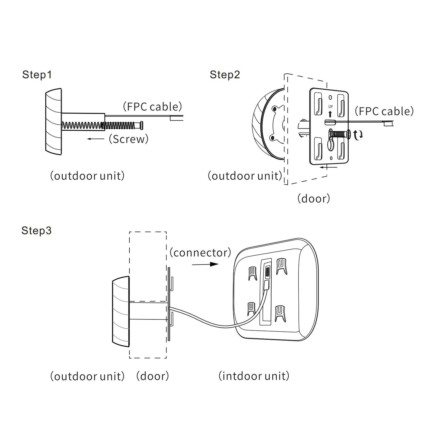 DD3 Smart Night Vision Doorbell with Battery