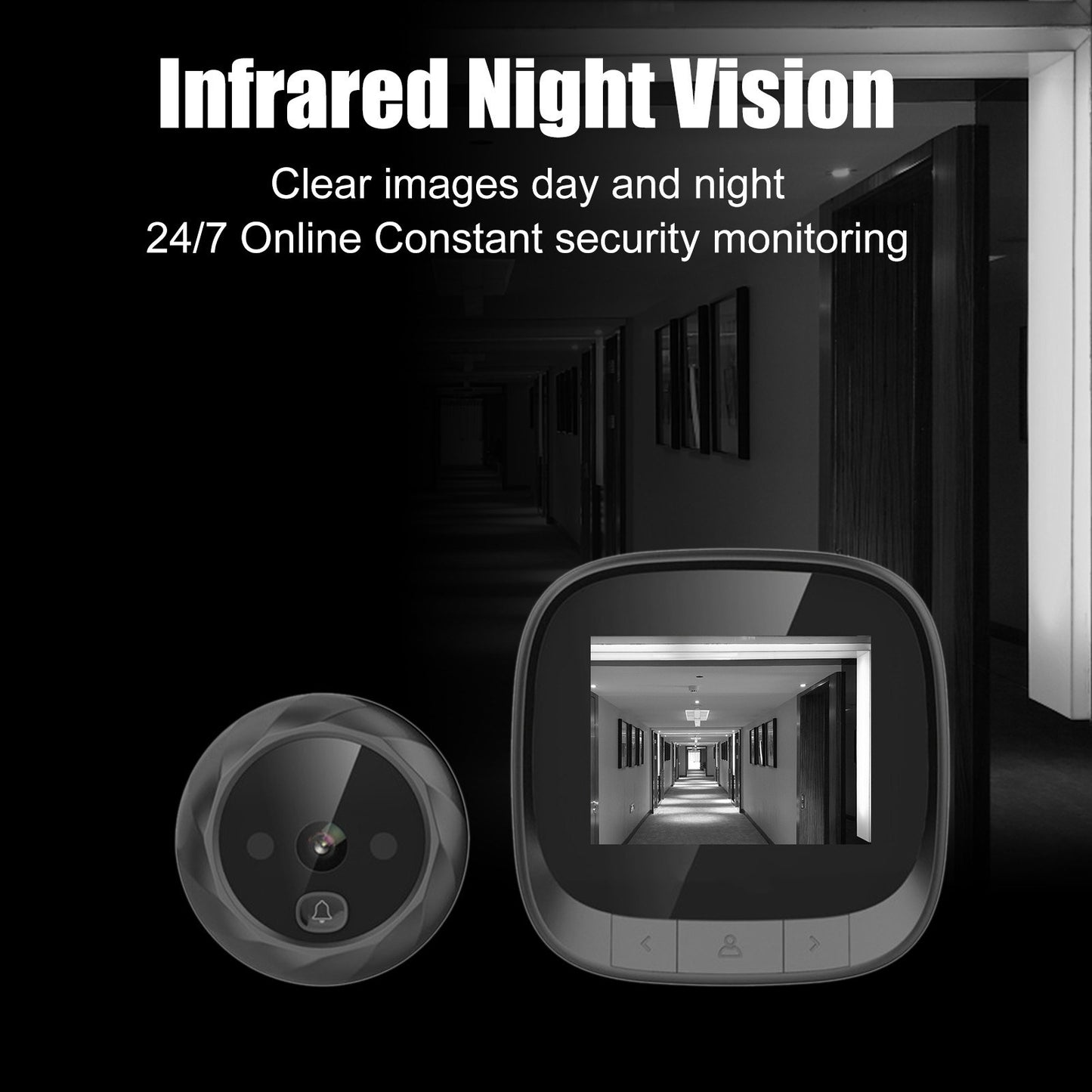 DD3 Smart Night Vision Doorbell with Battery