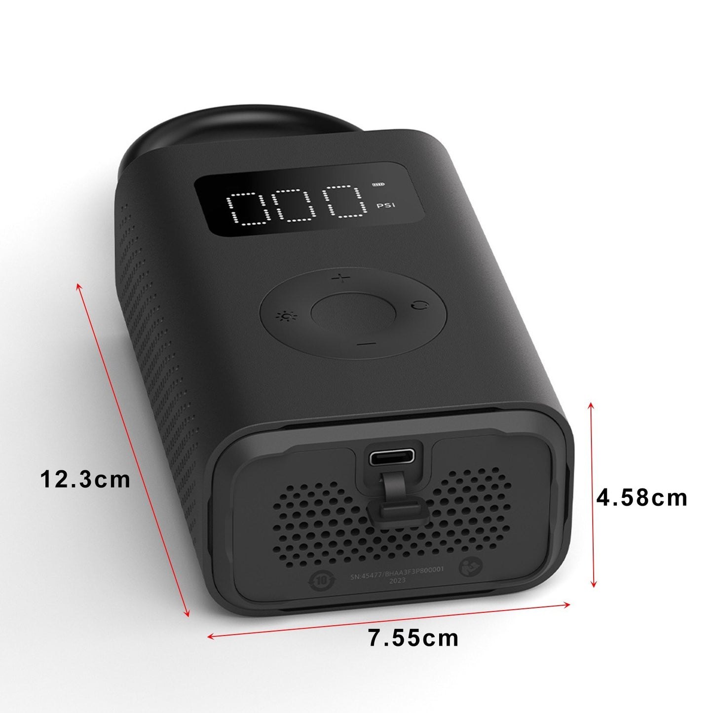 Xiaomi Mijia Portable Electric Air Pump 2 - 2000mAh Battery, Fast 8-Minute Inflation