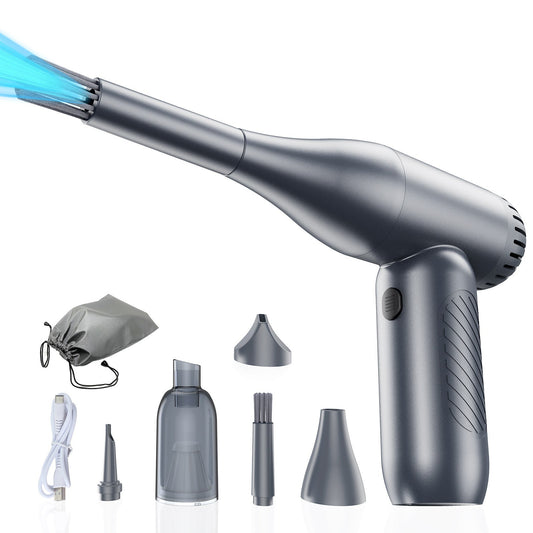 Portable K16 Mini Hair Dryer & Electric Dust Blower Vacuum Cleaner