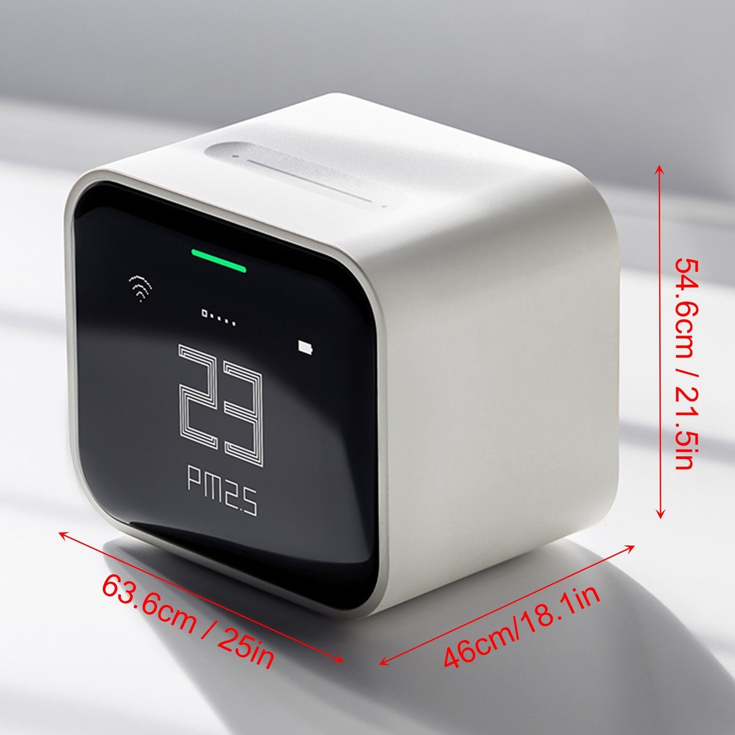 QingPing CGDN1 Smart Air Quality Monitor Lite: 5-in-1 Real-Time Indoor Climate Tracker