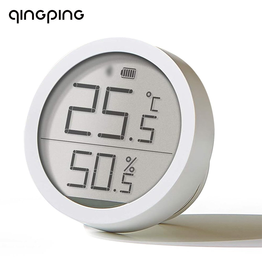 QingPing CGDK2 Smart Indoor Temperature & Humidity Monitor with LCD Display