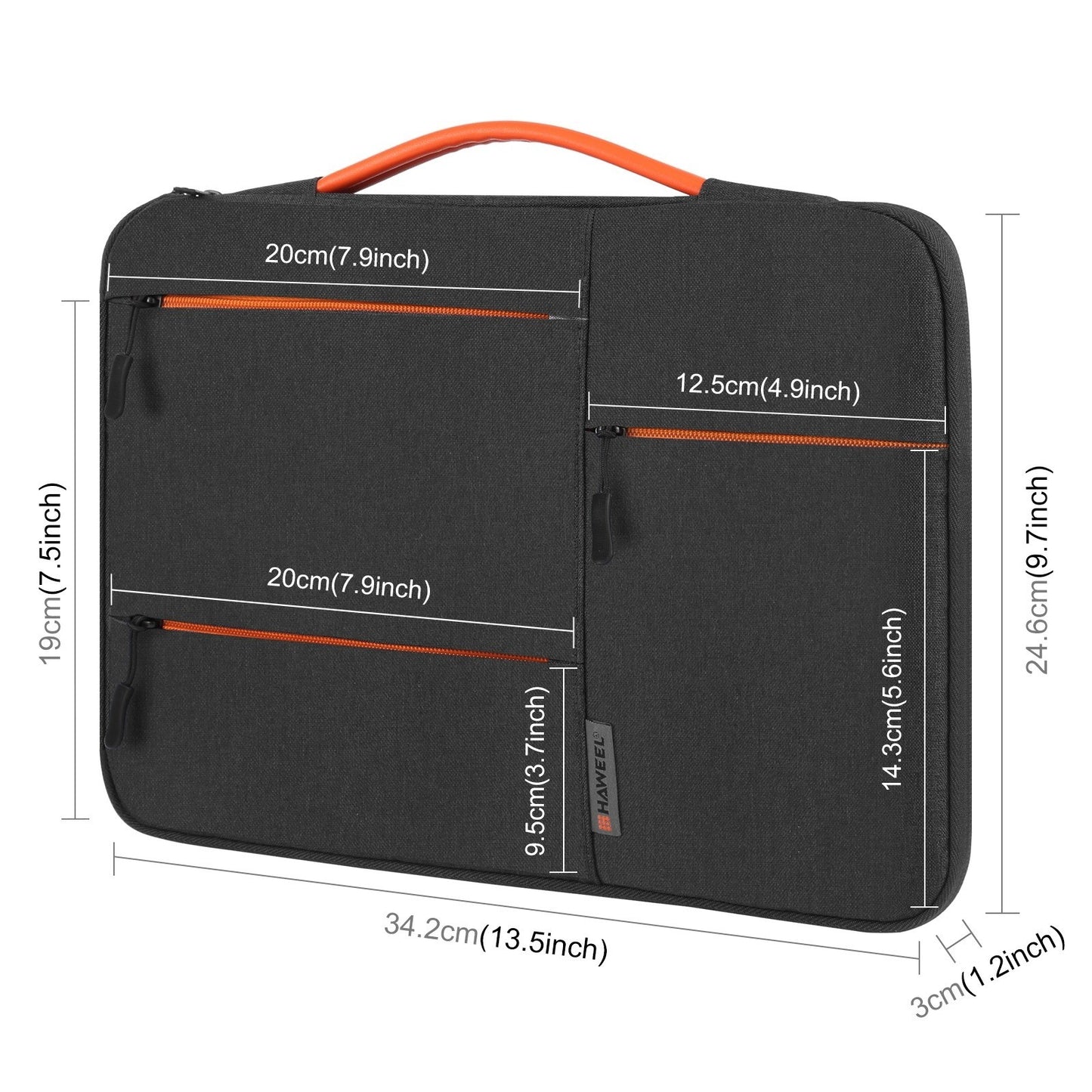 Versatile Waterproof Laptop Bag with Four-Layer Protection & Multifunctional Storage