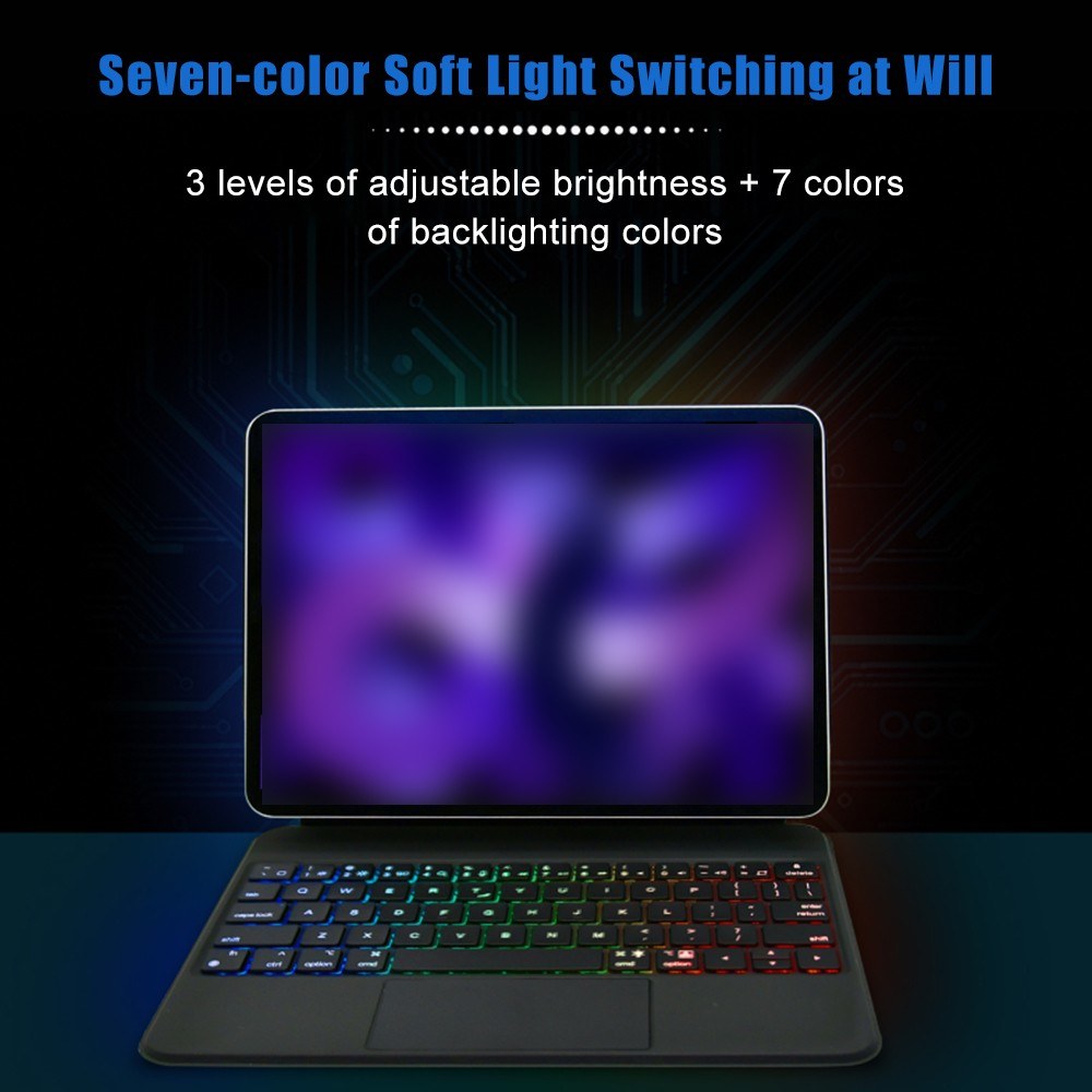3-in-1 Magnetic Tablet Keyboard for iPad Air 4 & 5 - Smart Control