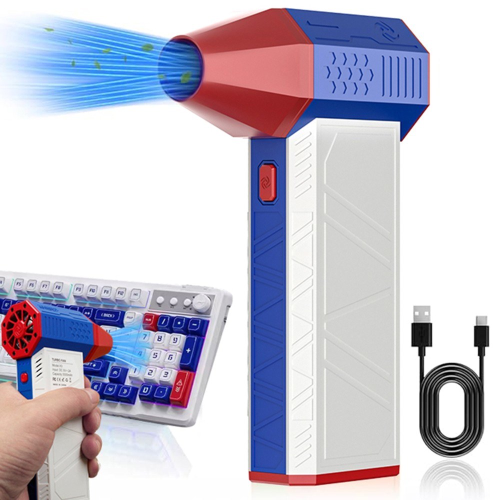 High-Speed X3 Super Turbo Fan Jet Dry Blower - 130000RPM Handheld Dust Remover